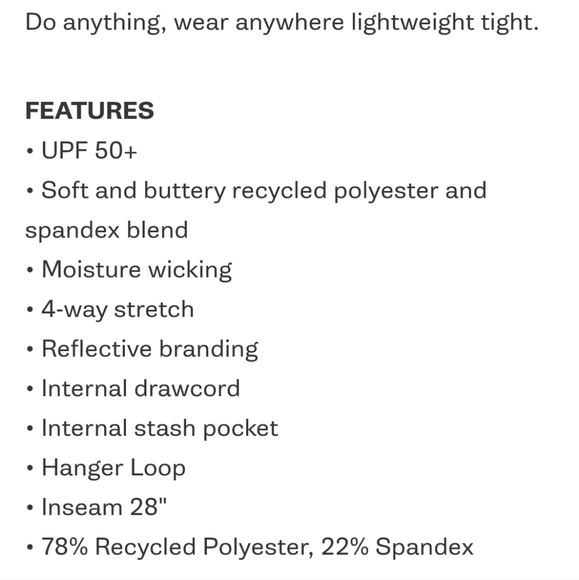 NWOT Merrell Evermove Tight, Asphalt Marble Print, M - Picture 3 of 4